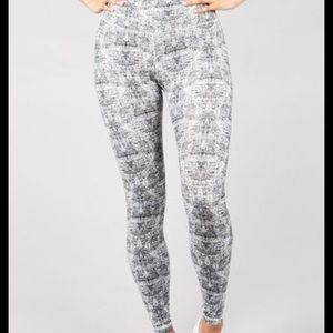 Size Small BuffBunny leggings in Hustle